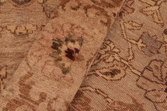 handmade Traditional Kafkaz Gray Tan Hand Knotted RECTANGLE 100% WOOL area rug 6X9