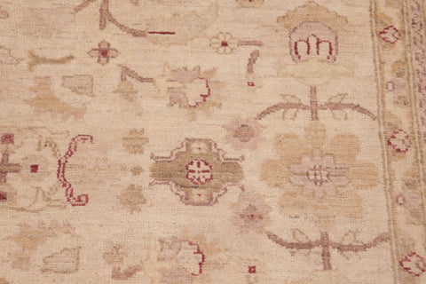 handmade Traditional Kafkaz Beige Tan Hand Knotted RECTANGLE 100% WOOL area rug 6x9