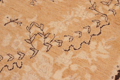 handmade Traditional Kafkaz Rose Charcoal Hand Knotted RECTANGLE 100% WOOL area rug 6X9