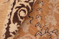 handmade Traditional Kafkaz Rose Charcoal Hand Knotted RECTANGLE 100% WOOL area rug 6X9