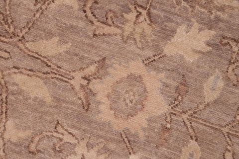 handmade Traditional Kafkaz Brown Tan Hand Knotted RECTANGLE 100% WOOL area rug 6x9