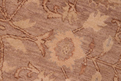 handmade Traditional Kafkaz Brown Tan Hand Knotted RECTANGLE 100% WOOL area rug 6X9