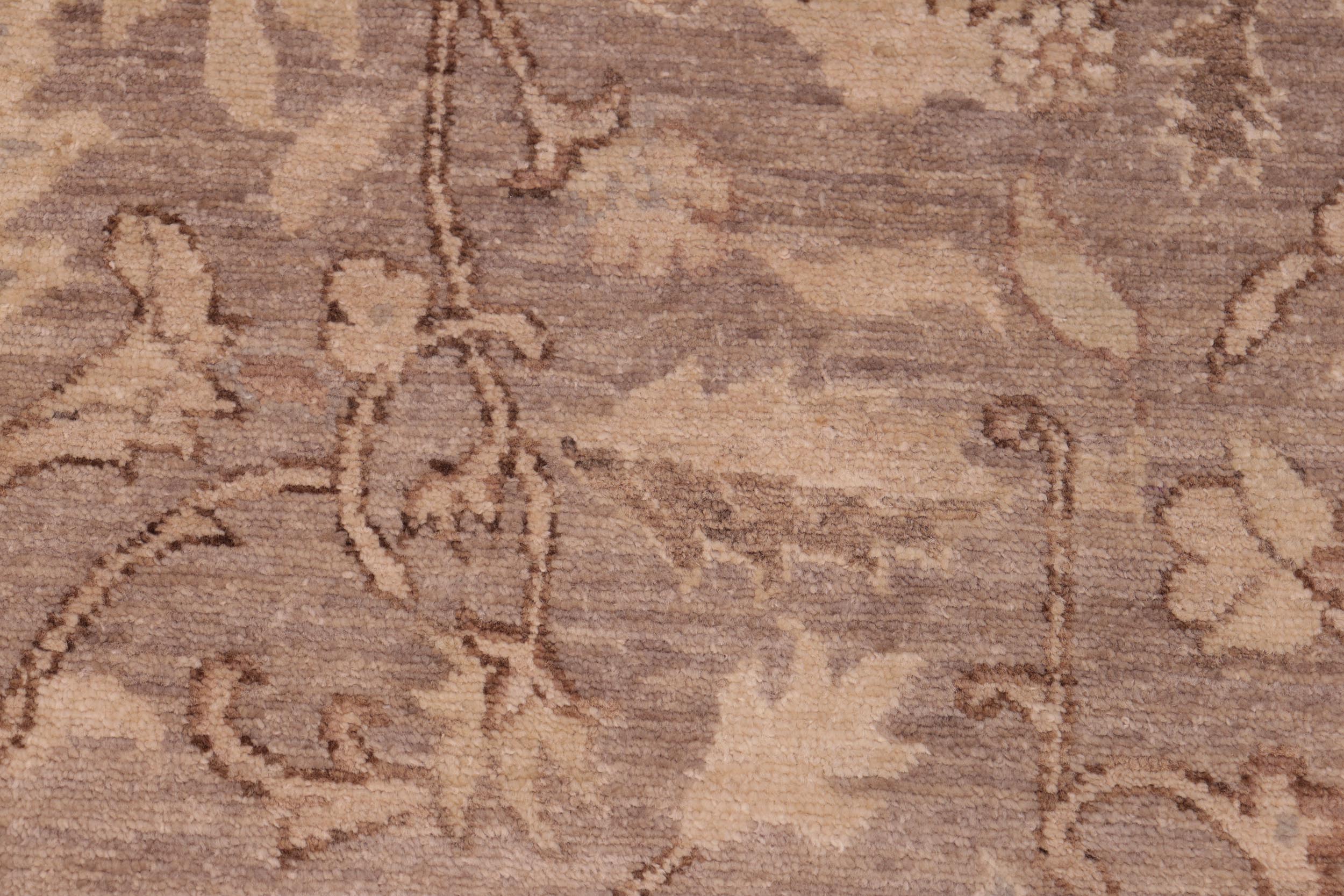 handmade Traditional Kafkaz Brown Tan Hand Knotted RECTANGLE 100% WOOL area rug 6x9