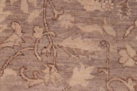 handmade Traditional Kafkaz Brown Tan Hand Knotted RECTANGLE 100% WOOL area rug 6x9