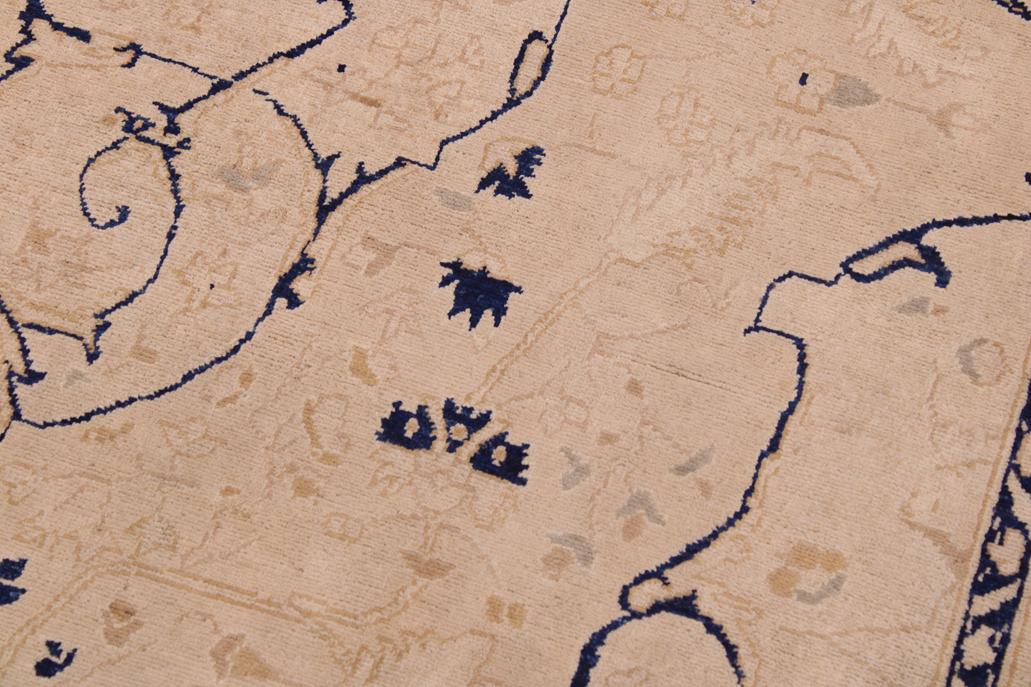 handmade Traditional  Tan Tan Hand Knotted RECTANGLE 100% WOOL area rug 9'X12'