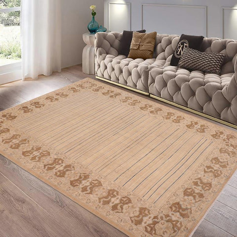 handmade Modern Gabbeh Multi Brown Hand Knotted RECTANGLE 100% WOOL area rug 10 X14 