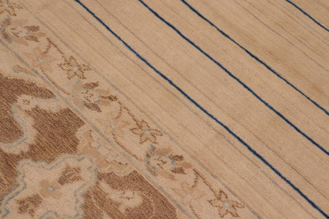 handmade Modern Gabbeh Multi Brown Hand Knotted RECTANGLE 100% WOOL area rug 10 X14 