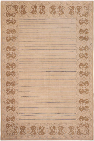 handmade Modern Gabbeh Multi Brown Hand Knotted RECTANGLE 100% WOOL area rug 10 X14 