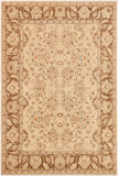 handmade Traditional Kafkaz Beige Brown Hand Knotted RECTANGLE 100% WOOL area rug 8 x 11