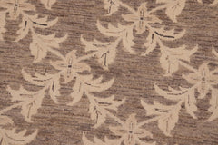 handmade Transitional Kafkaz Brown Beige Hand Knotted RECTANGLE 100% WOOL area rug 8X10