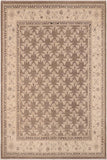 handmade Transitional Kafkaz Brown Beige Hand Knotted RECTANGLE 100% WOOL area rug 8 x 10