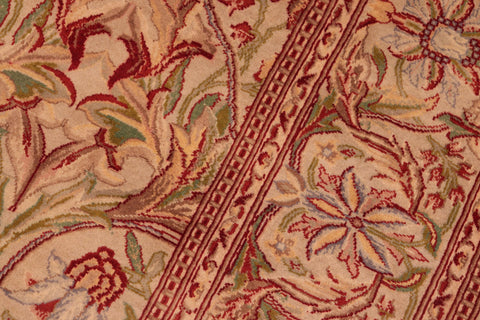 handmade Transitional Internation Taupe Rust Hand Knotted RECTANGLE 100% WOOL area rug 6x9