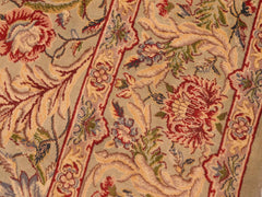 handmade Transitional Marry Gold Green Red Hand Knotted RECTANGLE 100% WOOL area rug 6x9