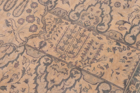 handmade Transitional Design Ivory Ivory Hand Knotted RECTANGLE 100% WOOL area rug 6' x 9'