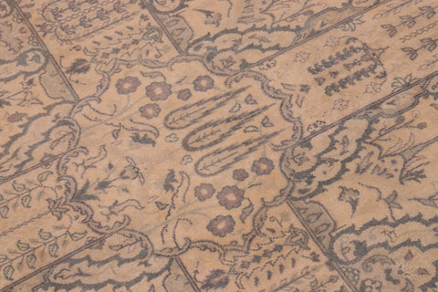 handmade Transitional Design Ivory Ivory Hand Knotted RECTANGLE 100% WOOL area rug 6' x 9'