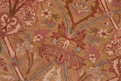 Antique Idell Green/Rust Wool Rug - 8'2''X9'6''