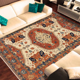 handmade Traditional Kafkaz Beige Rust Hand Knotted RECTANGLE 100% WOOL area rug 9 x 13