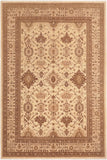 handmade Traditional Kafkaz Ivory Lt. Tan Hand Knotted RECTANGLE 100% WOOL area rug 8 x 10