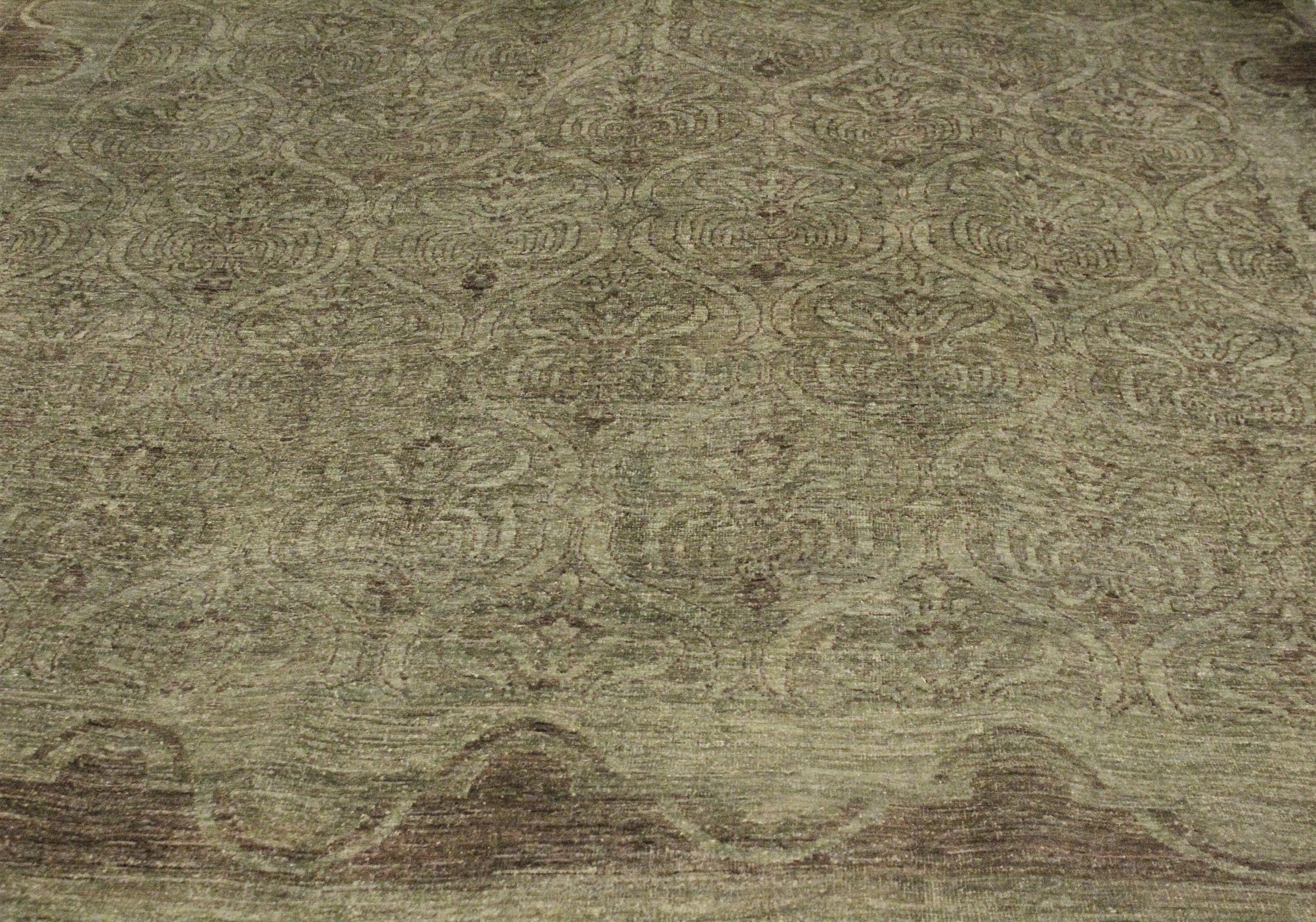 handmade Over Dyed Over Dyed Teal Green Red Hand Knotted RECTANGLE 100% WOOL area rug 8' x 10'