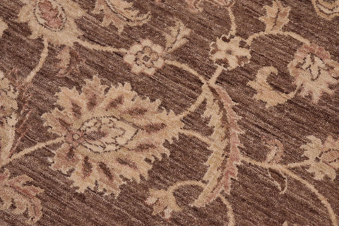 handmade Traditional Kafkaz Lt. Brown Beige Hand Knotted RECTANGLE 100% WOOL area rug 8x10