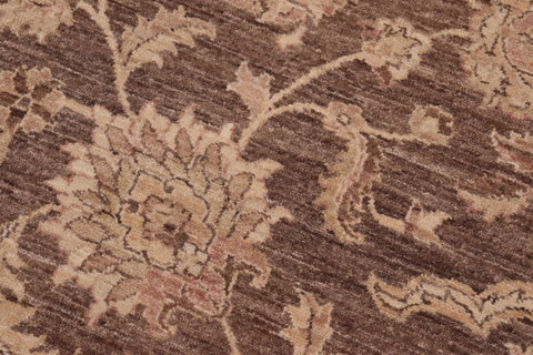 handmade Traditional Kafkaz Lt. Brown Beige Hand Knotted RECTANGLE 100% WOOL area rug 8x10