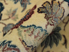 handmade Traditional Gulberg Beige Green Hand Knotted RUNNER 100% WOOL area rug 3x10