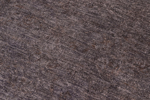 handmade Over Dyed Over Dyed Gray Gray Hand Knotted RECTANGLE 100% WOOL area rug 8' x 10'