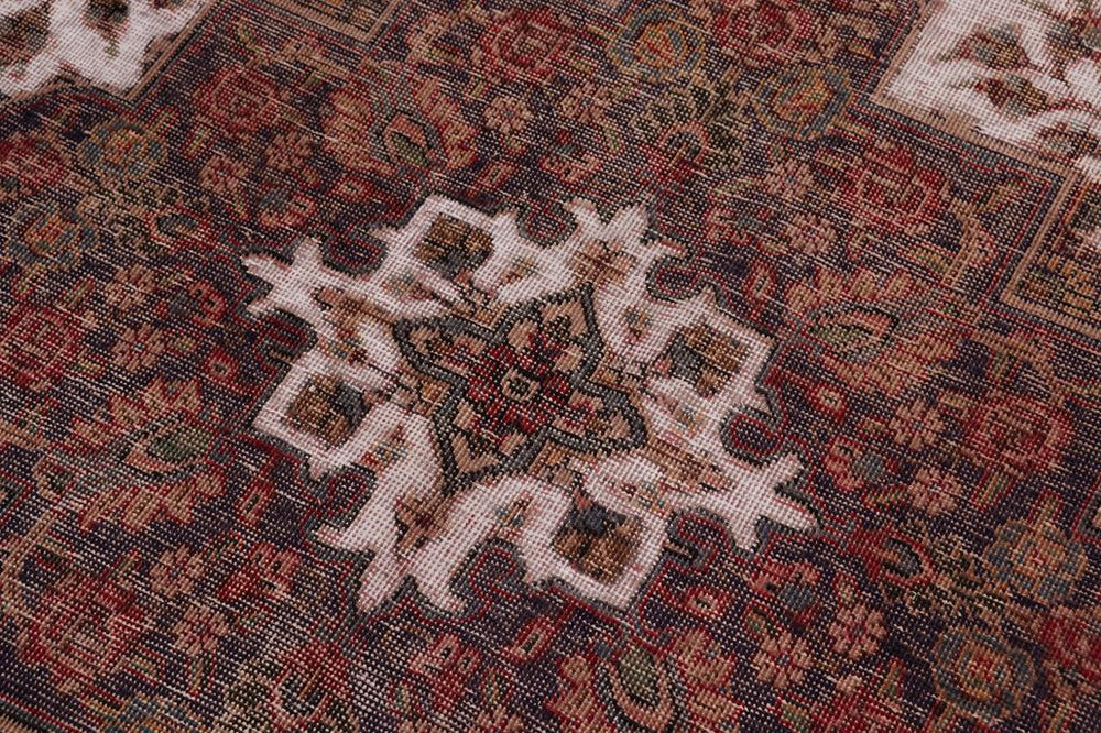 handmade Vintage Vintage Beige Red Hand Knotted RECTANGLE 100% WOOL area rug 8x10