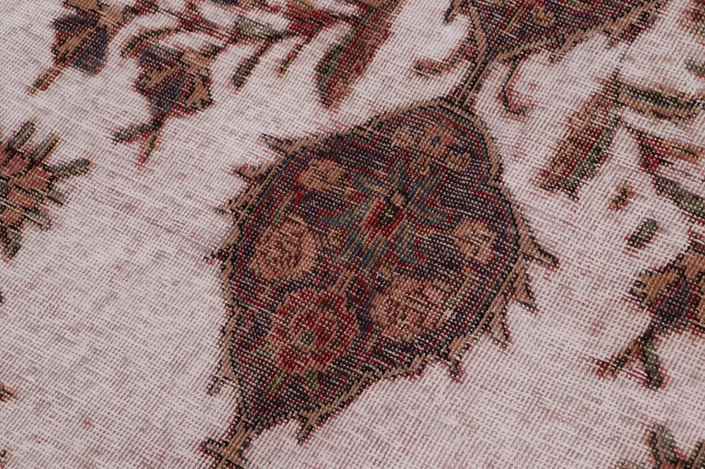 handmade Vintage Vintage Beige Red Hand Knotted RECTANGLE 100% WOOL area rug 8x10