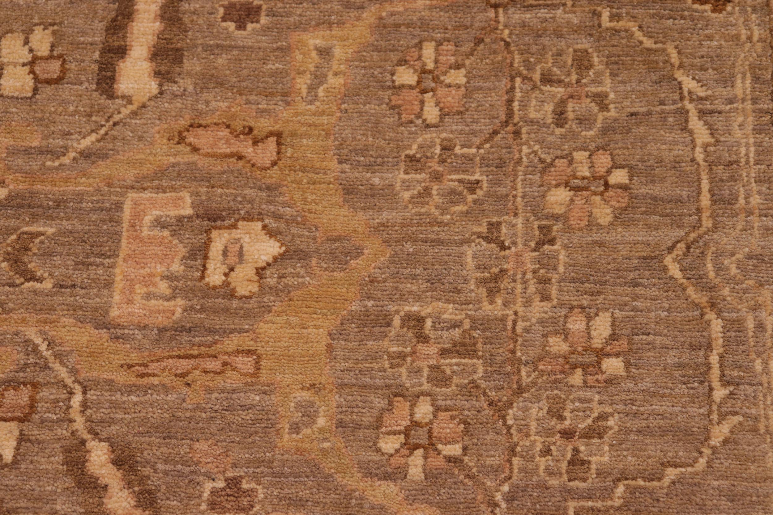 handmade Traditional Kafkaz Gray Tan Hand Knotted RECTANGLE 100% WOOL area rug 8x10