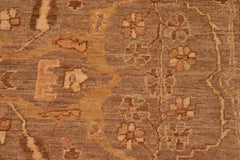 handmade Traditional Kafkaz Gray Tan Hand Knotted RECTANGLE 100% WOOL area rug 8X10