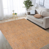 handmade Transitional Kafkaz Beige Rust Hand Knotted RECTANGLE 100% WOOL area rug 8 x 10