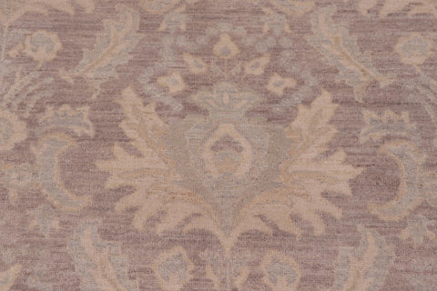 handmade Modern Kafkaz Lt. Brown Gray Hand Knotted RECTANGLE 100% WOOL area rug 9' x 11'