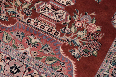 handmade Traditional Persian Rust Beige Hand Knotted RECTANGLE 100% WOOL area rug 3x5