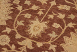 handmade Traditional Kafkaz Brown Tan Hand Knotted RECTANGLE 100% WOOL area rug 10 x 14