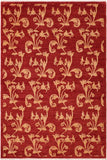 Oriental Ziegler Ashli Red/Gold Wool Rug - 5'2'' x 8'0''