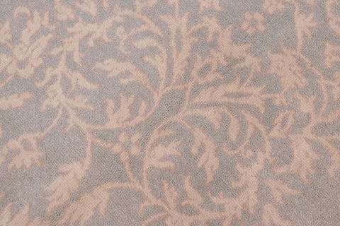 handmade Modern Kotan Green Tan Hand Knotted RECTANGLE 100% WOOL area rug 6' x 9'