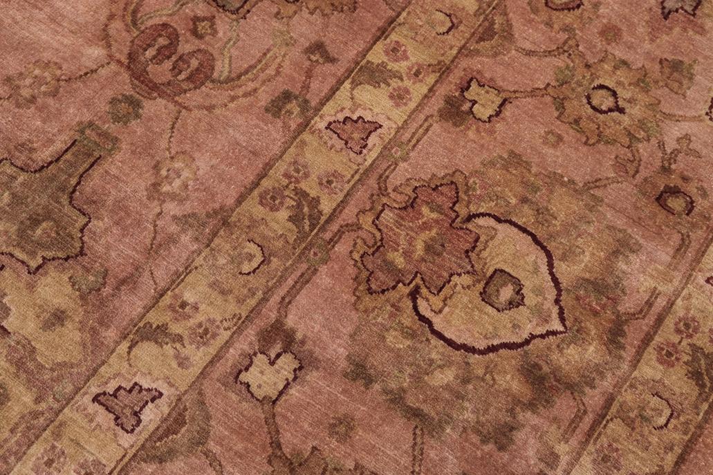 handmade Traditional Kafkaz Dark Tan Dark Tan Hand Knotted RECTANGLE 100% WOOL area rug 10'X14'