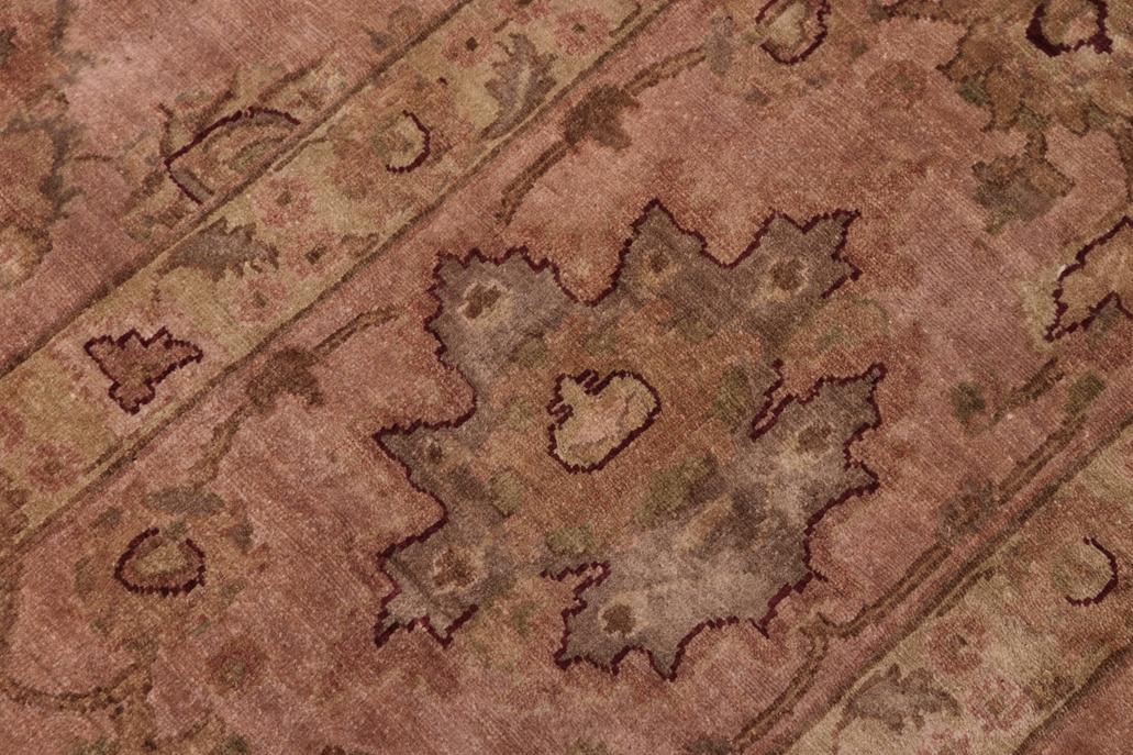 handmade Traditional Kafkaz Dark Tan Dark Tan Hand Knotted RECTANGLE 100% WOOL area rug 10'X14'