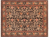 Art Nouveau William Morris Jasmine Wool Rug - 5'11'' x 8'11''