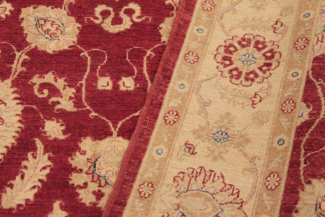 handmade Traditional Kafkaz Red Red Hand Knotted RECTANGLE 100% WOOL area rug 5x8