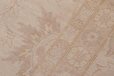 handmade Traditional Kafkaz Ivory Ivory Hand Knotted RECTANGLE 100% WOOL area rug 12 x 18