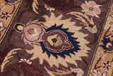 handmade Traditional Kafkaz Tan Brown Hand Knotted RECTANGLE 100% WOOL area rug 12 x 15