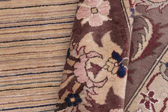 handmade Traditional Kafkaz Tan Brown Hand Knotted RECTANGLE 100% WOOL area rug 12X15