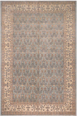 handmade Transitional Kafkaz Lt. Green Lt. Green Hand Knotted RECTANGLE 100% WOOL area rug 12X18
