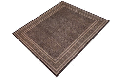 handmade Transitional Design Brown Green Hand Knotted RECTANGLE 100% WOOL area rug 12'X17'