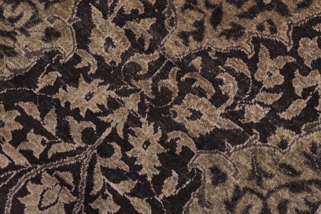 handmade Transitional Design Brown Green Hand Knotted RECTANGLE 100% WOOL area rug 12'X17'