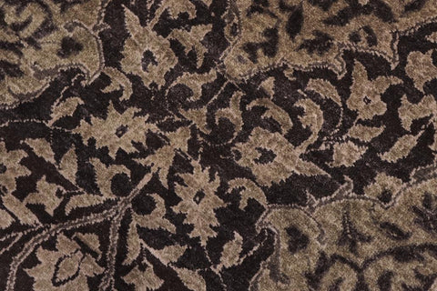 handmade Transitional Design Brown Green Hand Knotted RECTANGLE 100% WOOL area rug 12'X17'