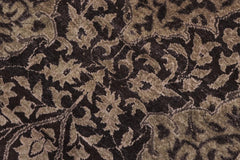 handmade Transitional Design Brown Green Hand Knotted RECTANGLE 100% WOOL area rug 12'X17'