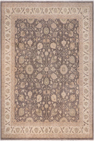 handmade Traditional Kafkaz Lt. Brown Ivory Hand Knotted RECTANGLE 100% WOOL area rug 12X15